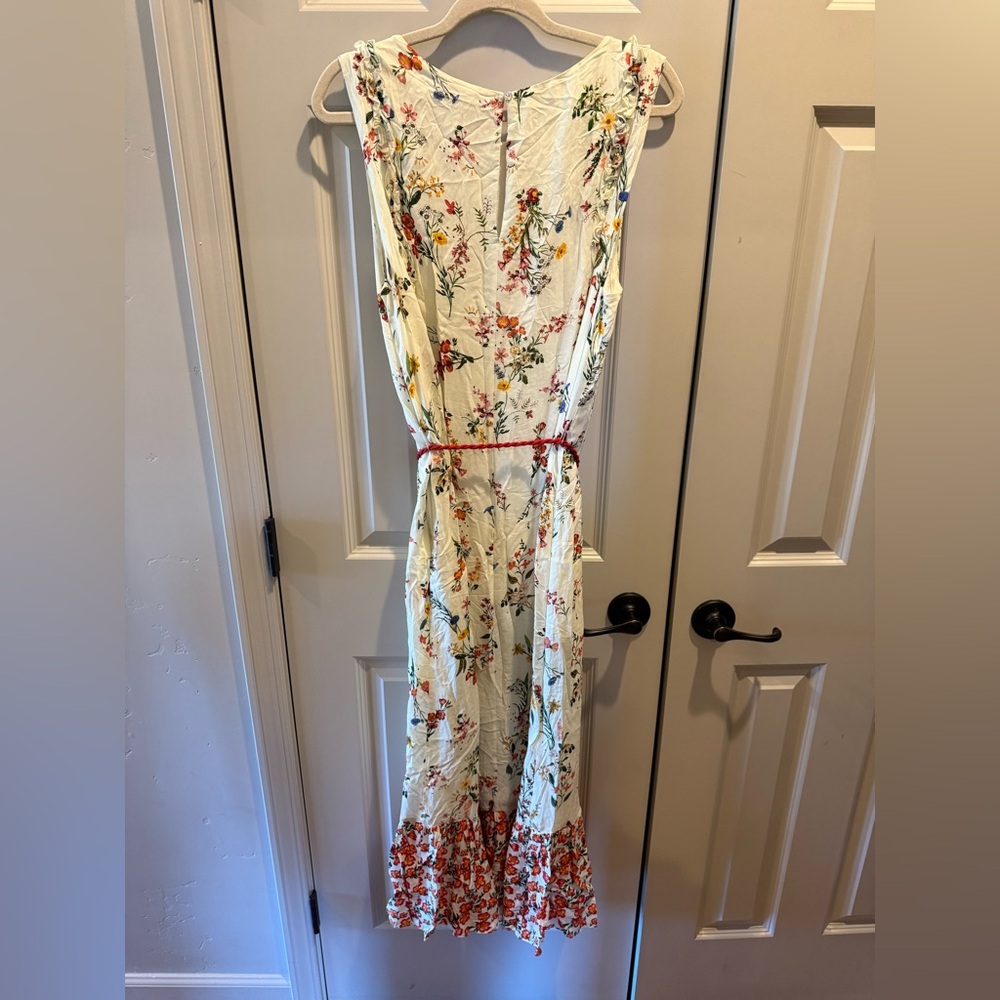 FARM Rio Floral Maxi Dress - Cream and Red - Picture 4 of 4